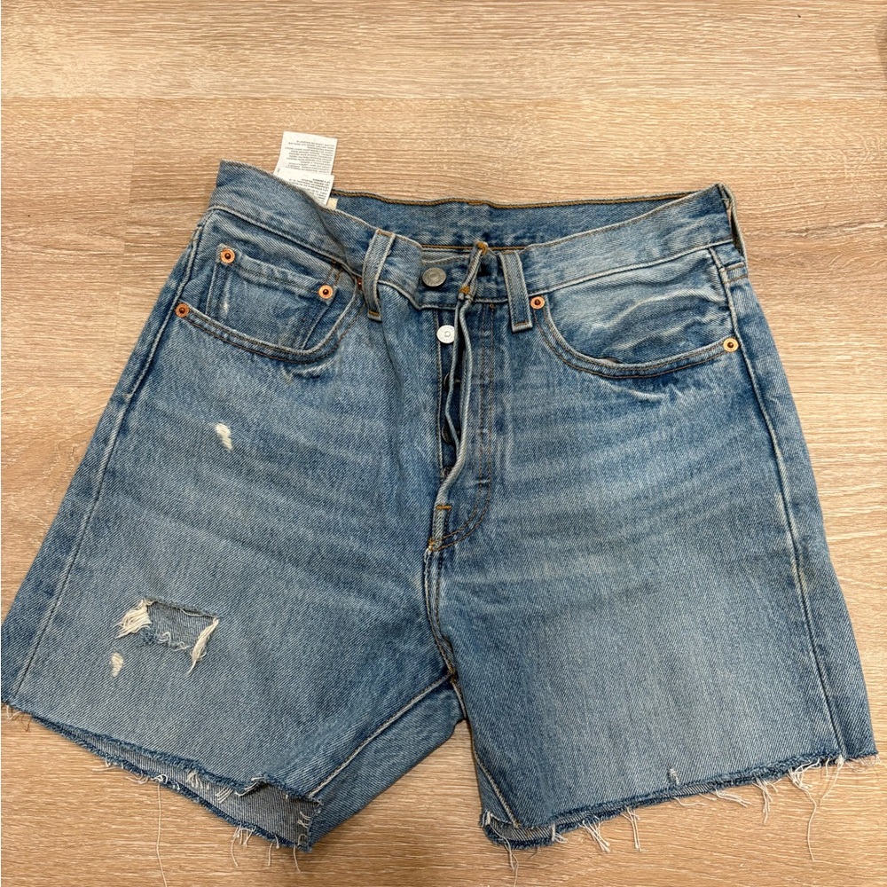 Cutoff Levi Jean Shorts